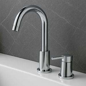 VAGSURE | Brass Hot and Cold Tub Faucet Kit