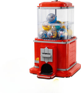 Vending MachineBuilding Blocks Sets Coin Operated Play Game Compatible With Legoed Particles Suitable For Christmas Gifts 21358
