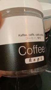 Toples Kopi Teh Gula Set Unik 8 Bahasa