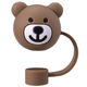 1 Stanley Cup straw case 10mm Bear straw case compatible with Stanley 30 and 40 ounces (Bear)