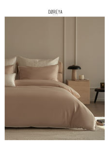 Luxury Hotel Standard Pure Color Soft Peruvian Pima Cotton Bedding Set