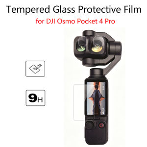 Tempered Glass Protective Film for DJI Osmo Pocket 4P Scratch-resistant 9H Protective Film for DJI Pocket 4 Pro Accessories