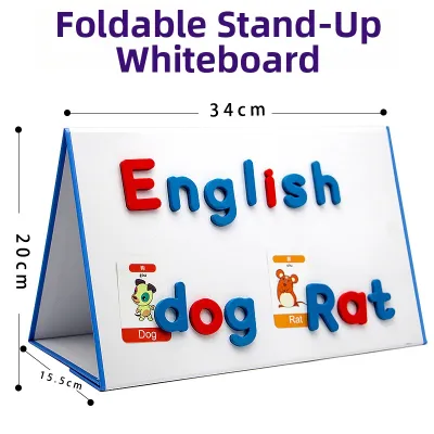 Magnetic Letter Board Portable Whiteboard