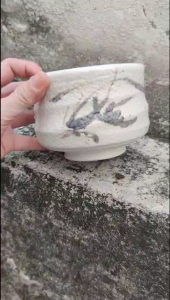 🥣Bát chawan shino tuyết men cục và cw vua hậu tốc nhẹ
