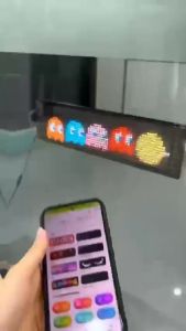 SANTINO LED DISPLAY SIGNBOARD Matrix Pixel Panel Bluetooth APP USB 5V Flexible Addressable RGB Pattern Graffiti Scrolling Text