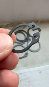 10 PCS SNAP Snapring Type S ring Baja Spi Kunci As / Spare Part Mesin Pompa Air Luar External