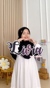 Mysha Kids Muslimah - Jilbab Anak Hijab Anak Perempuan Livia Bergo Sekolah untuk usia 2-12 th Jersey