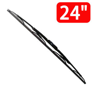 PINMOAP Iron Frame Wiper Universal U/J Hook 9mm Metal Wiper Blade 13"14"16"17"18"19"20"21"22"24" Car Windshield Wipers With Bone