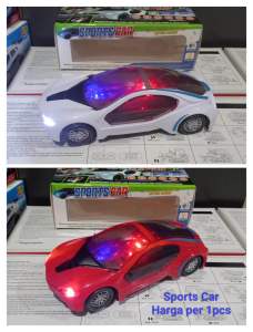 Mainan Mobil Polisi Lampu 3D ada musik