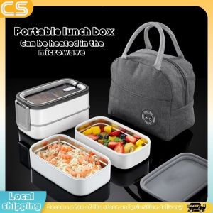 Insulation bag + insulation lunch box 304 fresh lunch lunch box portable and microwaveable