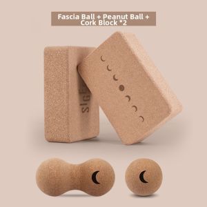 sigedn | Eco-Friendly High-Density Cork Yoga Block Professional Pressure-Resistant Aid