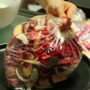 20/30pcs Heat Resistance Roasting Turkey Bag Cooking Oven Bags Pet Material Oven Bag For Kitchen Accessories Baking Pastry Tools
