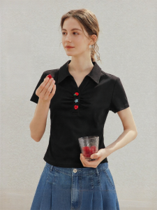 INMAN | Slim Fit POLO Collar T-shirt