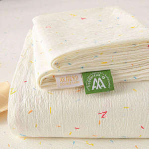 KAMONI | Summer Double Layer Non-Cotton Single Bed Sheet