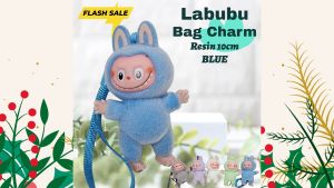 LABUBU BAG CHARM KEYCHAIN
