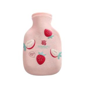 SVORIAHI | Mini Plush Thickened Warm Water Bag Female Student Cute Stomach Warmer Bedding Heating High Density PVC Burst Proof Filling