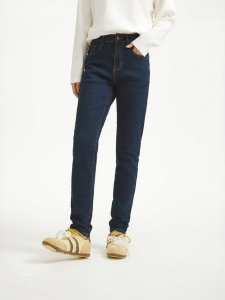Hotwind | New Autumn Basic Slim Fit Dark Denim Jeans