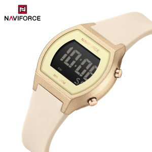 NAVIFORCE Original Digital Watch for Women Lightweight Silica Strap Sports watches Luminous Calendar 30m Waterproof Casual Fashion Womens Watch NF5064