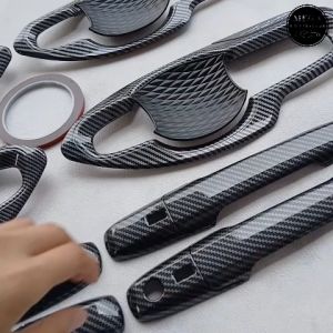 Paket Handle Outer Pintu Mobil Xenia 2022 - 2024 Carbon All Variant