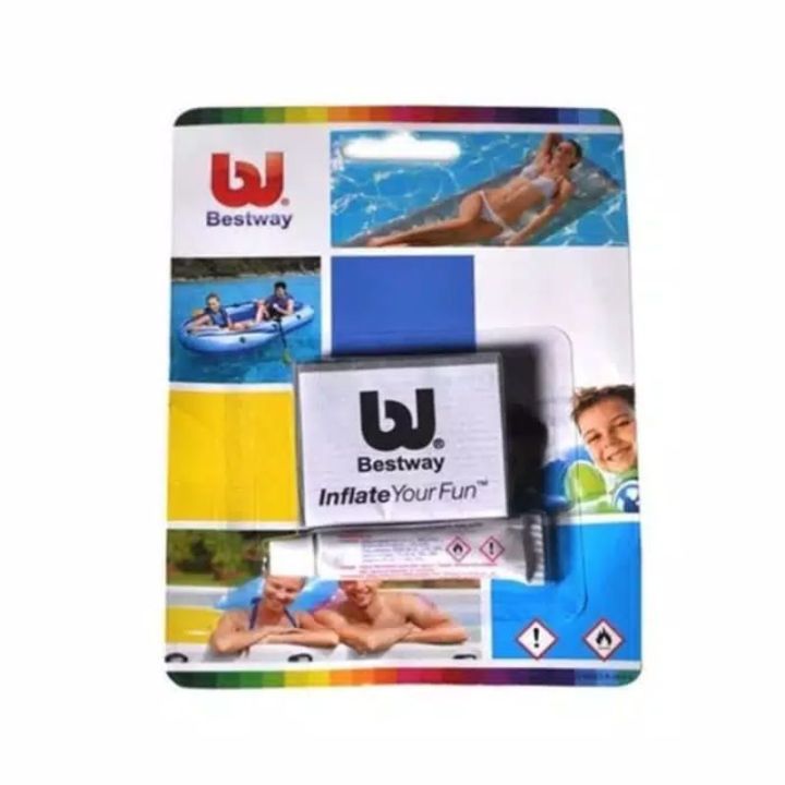 Lem Ban Renang Kasur Angin Kolam Perahu Karet Bestway Repair Model