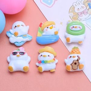 1 pcs Liburan Bebek Kartun Lucu Gantungan Kunci Gantungan Kunci Bentuk Hewan Liontin Gantungan Kunci Siswa Liontin Tas