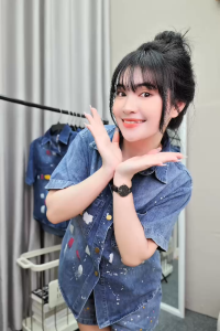 Set bộ jeans in họa tiết nhiều màu thời trang nữ hottrend chất lượng cao ms 193