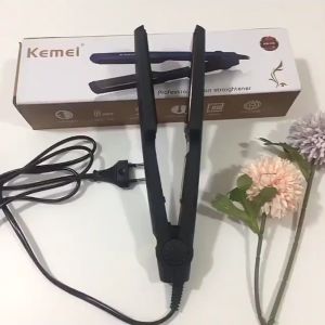 Máy duỗi tóc KEMEI KM-329 bản to 4 MỨC CHỈNH NHIỆT Máy là duỗi thẳng tóc KEMEI KM-329 uốn duỗi tự động Máy Duỗi Tóc Kẹp Ép Tóc Kemei 329 Chính Hãng