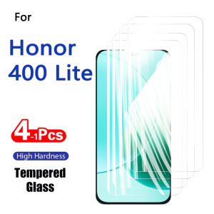 1-4PCS Screen Protectors For Honor 400 Lite 6.7" Tempered Glass Crystal 9H High Aluminum Anti Scratch Case Friendly Fingerprint
