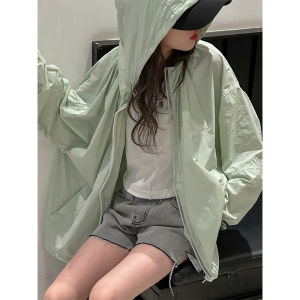 Aiza basic | Summer UV Protection Shirt for Girls 2025 New Style Loose Casual Breathable Top