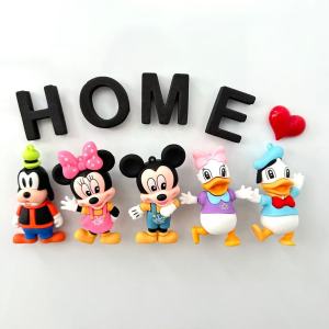 Duocan | Cute Mickey Mouse Cartoon 3D Magnetic Refrigerator Stickers