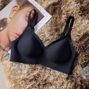 Seamless Womens Bra No Steel Ring Gather Small Chest Anti-Sagging Side Breast Elimination 2024 Autumn New Hot Sale Bra