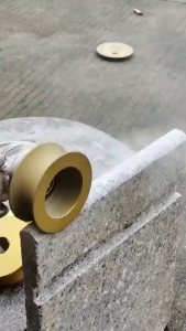 Mata Pinggul Bevel Granit 10mm Set Mata Gerinda Wool Poles Pengkilas Besi Kain Wool