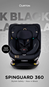 Quinton SpinGuard 360 Baby Safety Car Seat (Newborn - 12yo) kerusi kereta keselamatan bayi 婴儿安全汽车座椅
