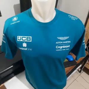 Team Crew Aston Martin Formula 1 One Replika topikustore Kaos Distro / Racing / Rasing / Recing / Resing