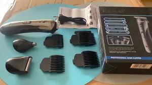Kemei | Kemei Electric Hair Clipper Rechargeable Electric Push Clipper KM-1418 Hair Clipper Shaver Nose Hair Clipper 3-in-1 Styling Tool