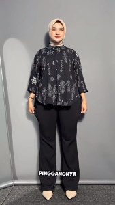Flare Pants - Kulot Highways Cutbray - Celana Cutbray Wanita Bahan Scuba Premium