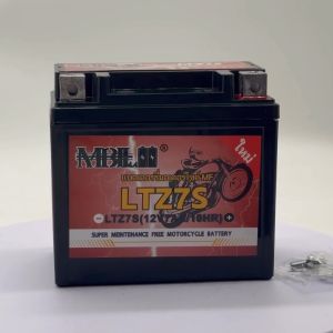 แบตเตอรี่มอเตอร์ไซค์ MBLL LTZ5S/LTZ7S 12V 5/7 แอมป์ สินค้ามีรับประกัน ราคาต่อ10ก้อน ยกลังถูกสุดๆ