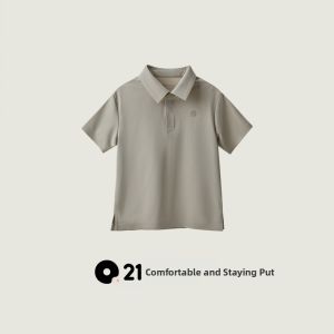 Q21 | Breathable Sweat-wicking Polo Shirt T-Shirt for Boys and Girls