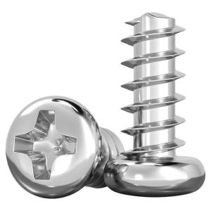 TIANZHUOJINSHU | Cross Recessed Self-tapping Flat Tail Stainless Steel Wood Screw