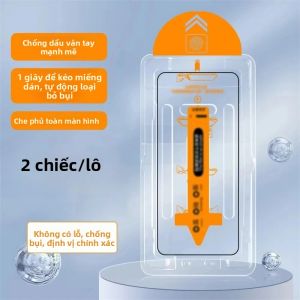 2 Miếng Dán Bảo Vệ Màn Hình Kính Phủ Chống Dính Dầu Cho Vivo X200 FE/X200 Pro Mini Độ Nét Cao Chống Trầy Xước Chống Bụi Dễ Dàng Lắp Đặt