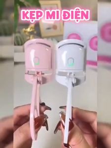 Máy Uốn Mi Cong Bằng Điện Thông Minh Giữ Nếp Lâu Dài Bằng Nhiệt Cao Cấp - Kẹp bấm mi nhỏ gọn đa năng làm cong nhanh chóng Kèm Sạc USB