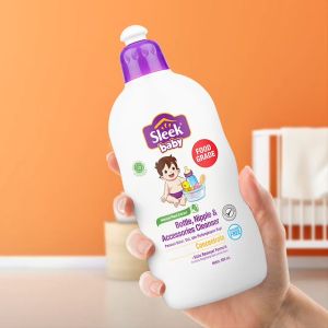SLEEK Baby Bottle Nipple & Accessories Cleanser Sabun Cuci Botol Sleek