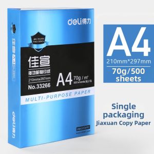 deli | Free Shipping A4 Printing & Copy Paper 80g Pack of 500 Sheets