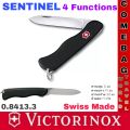 มีดพับVictorinox Sentinel 4 ฟังก์ชั่นการใช้งาน ของแท้ Swiss Made รหัสสินค้า0.8413.3 ขนาด111mm.. 
