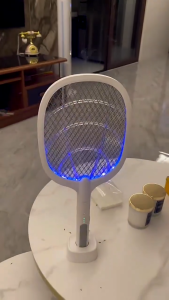 OOKAS swatter Rechargeable electronic mosquit swatter Electric Insect Killers Bug Zapper Bat mosquitoes Home Garden Pest Bug Fly