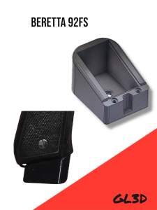3D Printed Magazine Extender Basepad Fits Canik TP9 Glock 17 Taurus TS9 (TOYS For the big boys only)