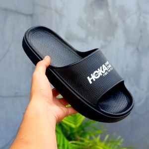 SANDAL SLOP HOKA TERBARU EMPUK TEBAL ANTI-SLIP SANDAL SELOP TANPA SAMBUNGAN TERBARU