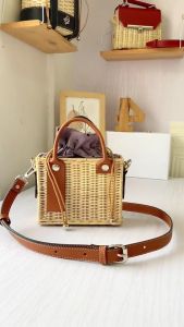 PSBN - Elycia Rattan Bag Tas Rotan Selempang Bahu Sling Bag Mini Trendy