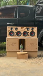 JK SOUND ตู้ซับเบส ปี2025 แบนพาส ตู้ฟาส 2ดอก ขนาด10-12นิ้ว ไม้mdf 15 มิล ใส่ดอกรถยนต์ ตู้ลำโพงรถ แรงลั่นพุ่งไกล แม่เหล็ก156-180มิลไม่เกิน 2 ก้อนใส่ได้