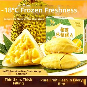 FANZUZHEN | Durian Crystal Skin Ice Sticky Rice Dumpling For Breakfast